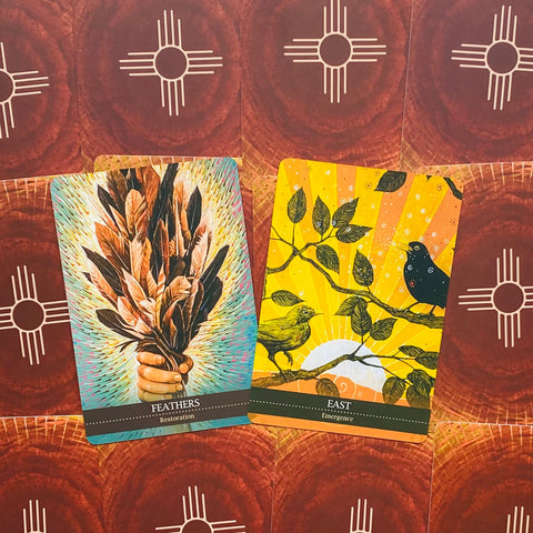 Shamanic Medicine Oracle cards Blue Angel