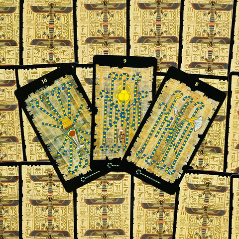 The Egyptian Kit Tarot Cards Lo Scarabeo