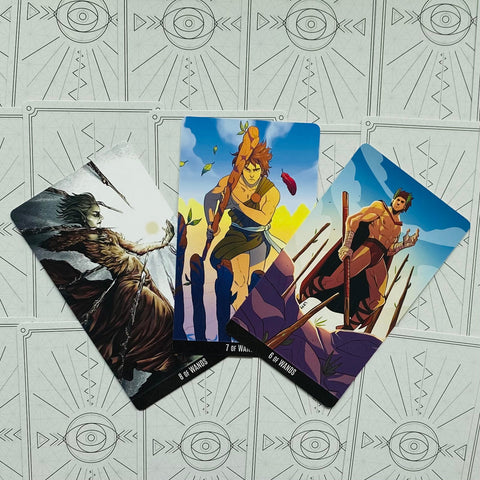 The Voice of tarot VOX Arcana cards Lo Scarabeo