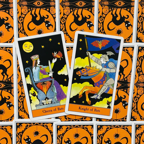 Halloween deck book set US Games Systems
