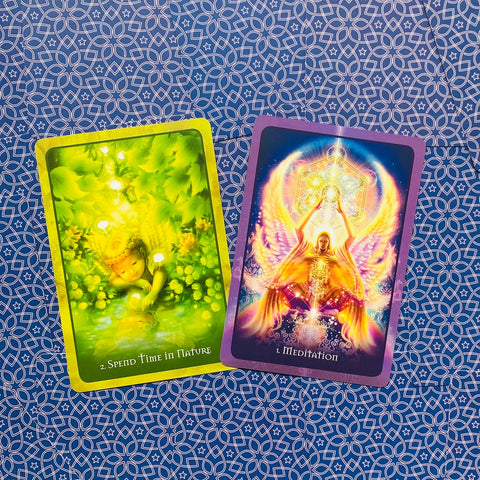 TeenAngel Oracle Cards taro cards Blue Angel