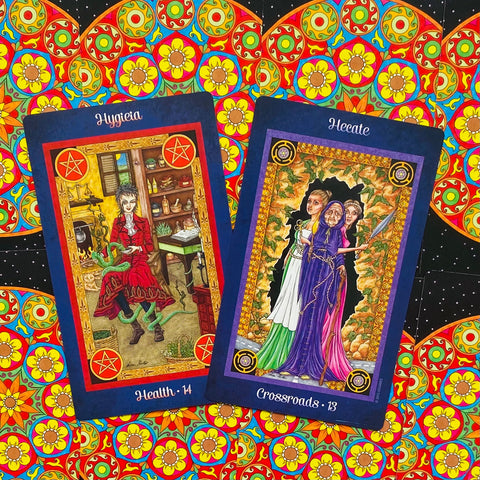 Journey to the Goddess Realm Oracle cards US Games Systems