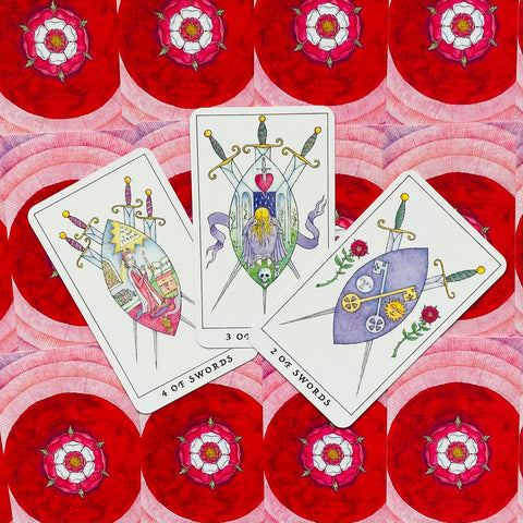Rose Tarot Cards Llewellyn