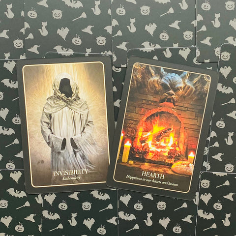 The Halloween Oracle cards