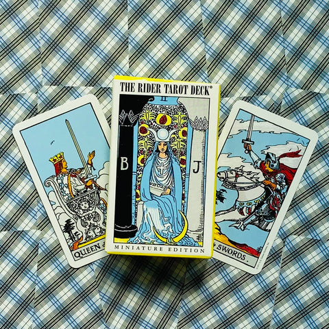 Miniature Raider Waite Tarot cards US Games Systems