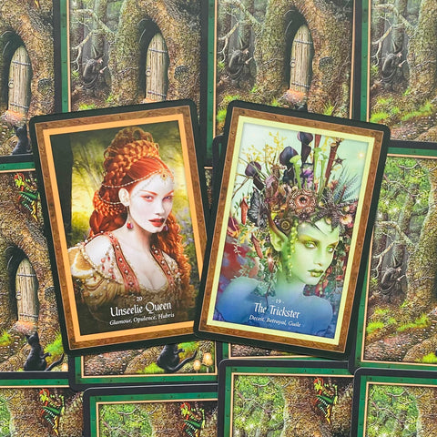 The Faery Forest Oracle Cards Blue Angel