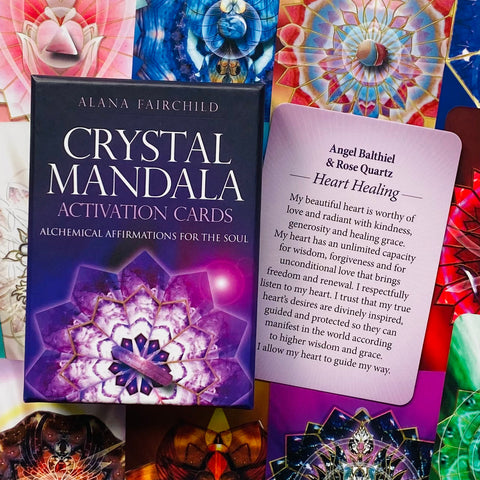 Crystal Mandala Activation Cards Blue Angel