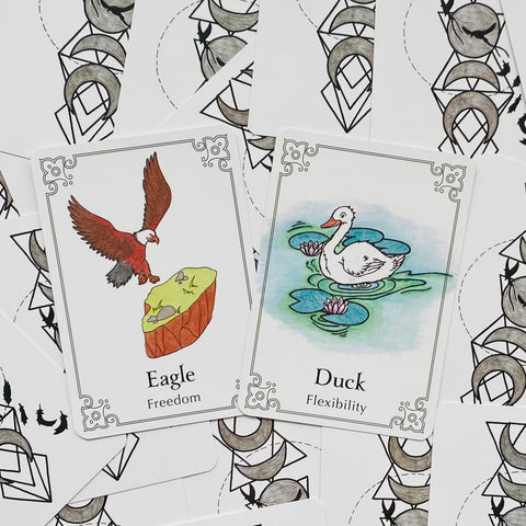 Sacred Bird Oracle Cards Animal Dreaming