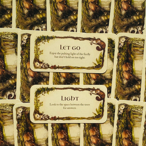 Inspirational Whispering Woods cards US Games Systems