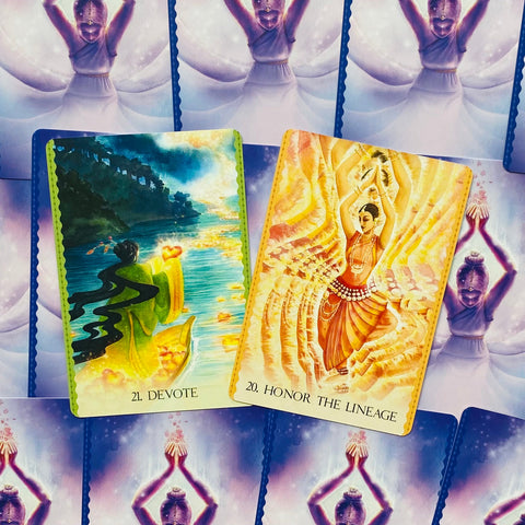 Cosmic Dancer Oracle Cards Blue Angel