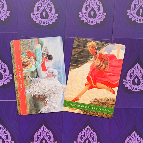 Wild Kuan Yin Oracle Cards by Blue Angel