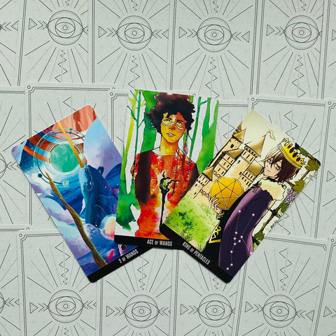 The Voice of tarot VOX Arcana cards Lo Scarabeo