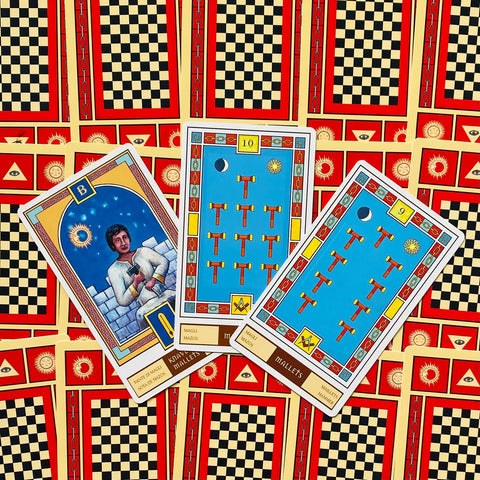 Masonic Tarot Cards Lo Scarabeo