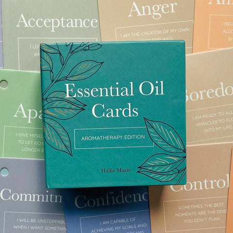 Essential Oil Aromatherapy cards Rockpool