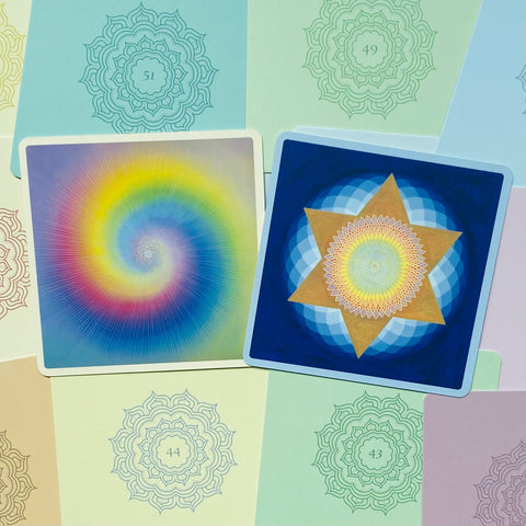 Dimensions Of Light Oracle Cards Blue Angel
