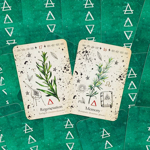 Green Witch Oracle Cards Rockpool
