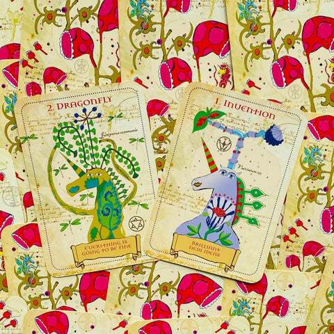 Enchanted Unicorn Oracle cards Rockpool