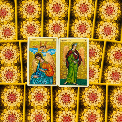 Karma Angels Oracle Cards Lo Scarabeo
