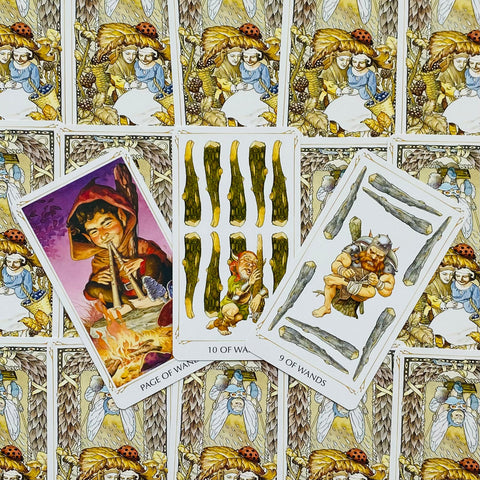 Tarot Of The Fairy Folk cards Lo Scarabeo