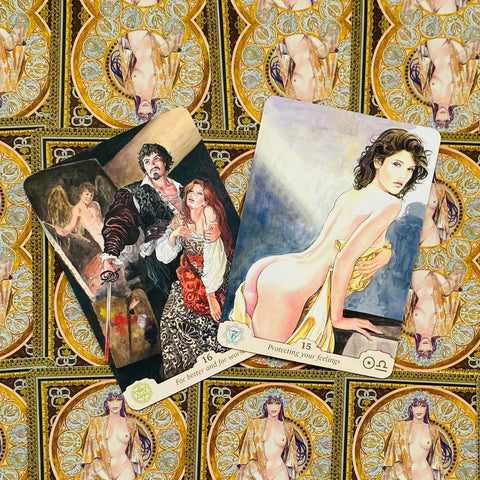 Manara Erotic Oracle Cards Lo Scarabeo