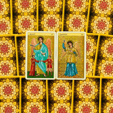Karma Angels Oracle Cards Lo Scarabeo