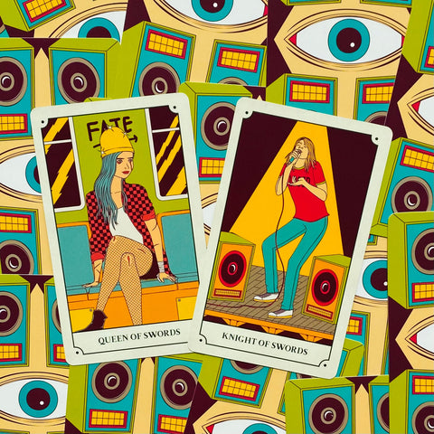 Grunge Tarot Cards Rockpool