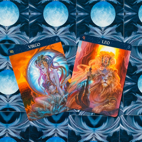 Barbieri Zodiac Oracle cards Lo Scarabeo