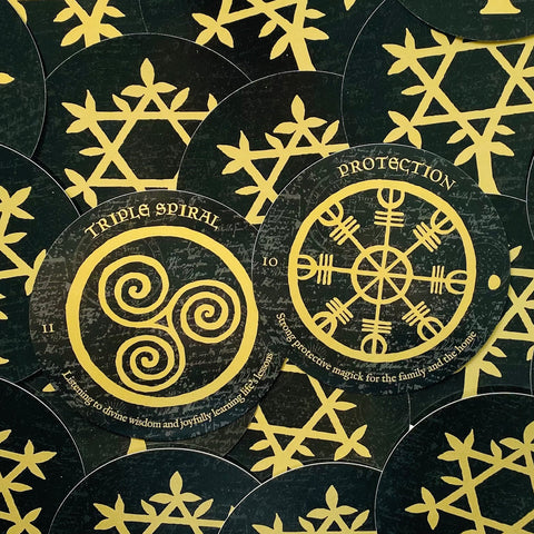 Making Magick Oracle cards Rockpool