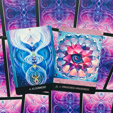 Beyond Lemuria Oracle Cards Blue Angel