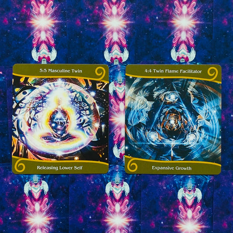 Twin flame ascension oracle cards US Games Systems