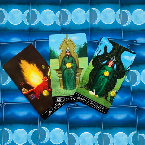 Silver Witchcraft Kit Book Set Tarot Cards Lo Scarabeo