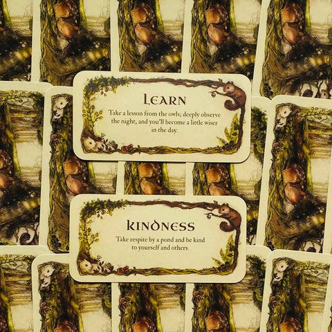 Inspirational Whispering Woods cards US Games Systems