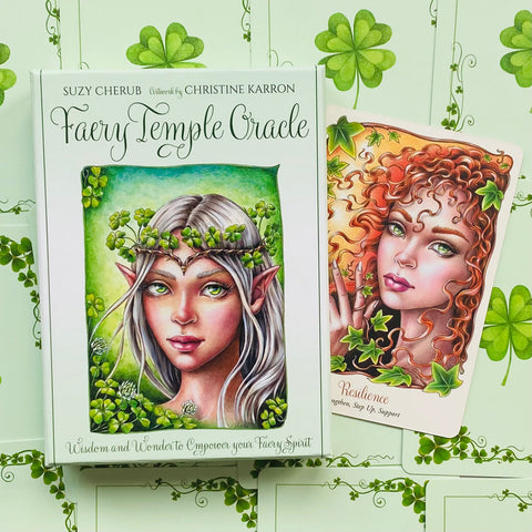 Feary Temple Oracle Cards Blue Angel
