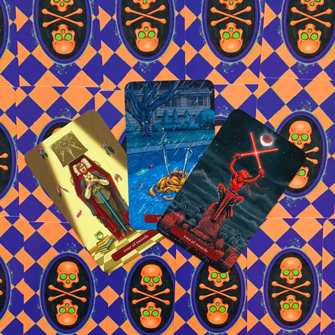 Trick Or Treat Tarot Cards Llewellyn
