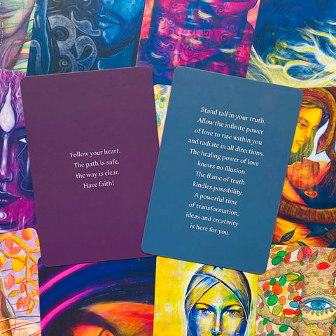Spirit oracle 3th edition cards Blue Angel