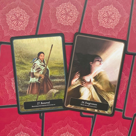 The Lantern Oracle cards Blue Angel