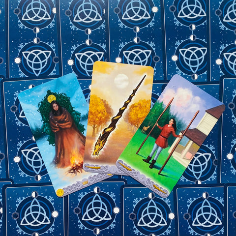 Triple Goddess Tarot Cards Lo Scarabeo