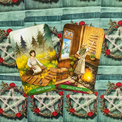The Green Witch Tarot Cards Llewellyn