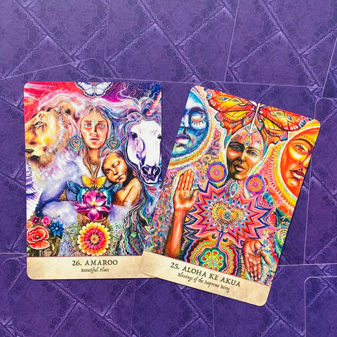Earth Warriors Oracle cards Blue Angel
