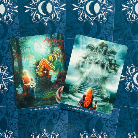 De La Nuit Oracle cards Lo Scarabeo