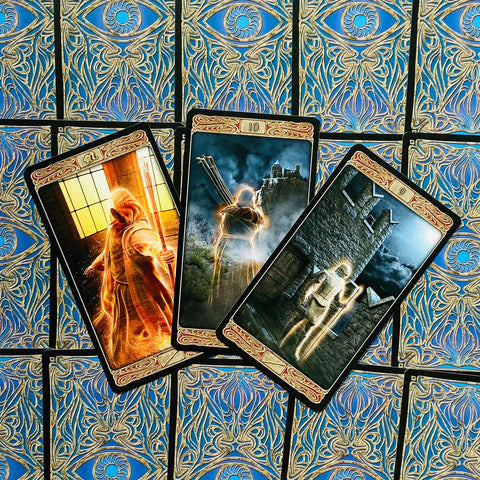 Ghost Tarot cards Lo Scarabeo