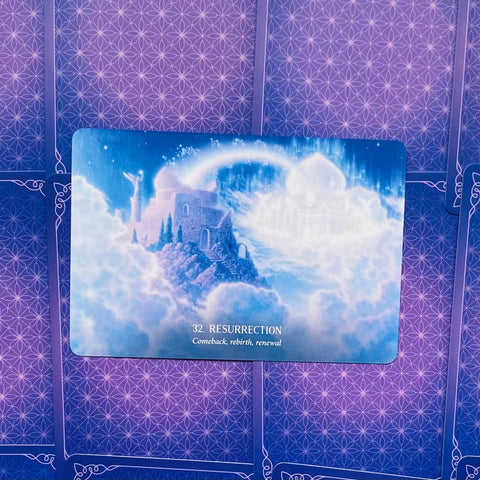 Oracle Of The Hidden Worlds Cards Deck Blue Angel