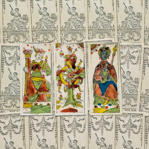 Tarocchino Al Soldato Tarot Cards Lo Scarabeo (Limited edition)