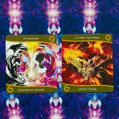Twin flame ascension oracle cards US Games Systems