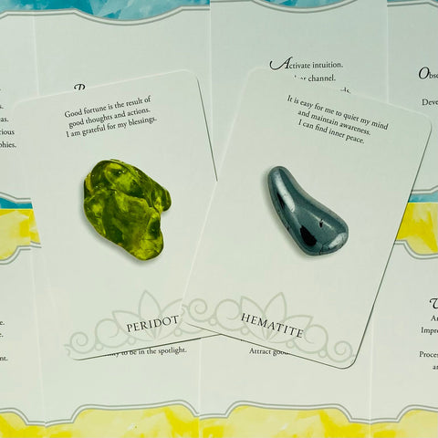 Crystal Intentions Oracle cards Llewellyn