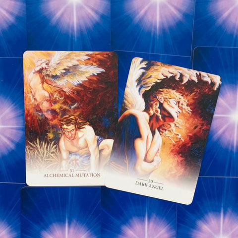 Lightworker Oracle cards Blue Angel