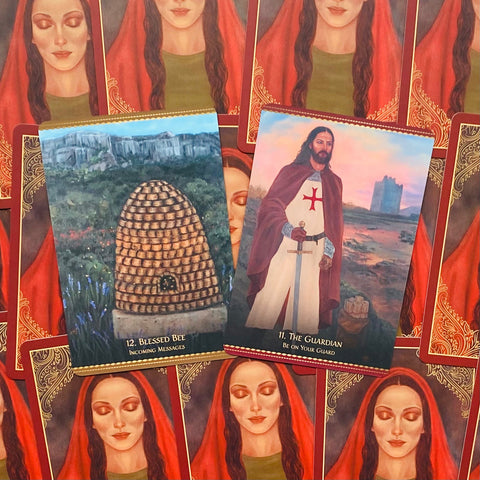 The Mystique Of Magdalene Oracle Cards Blue Angel