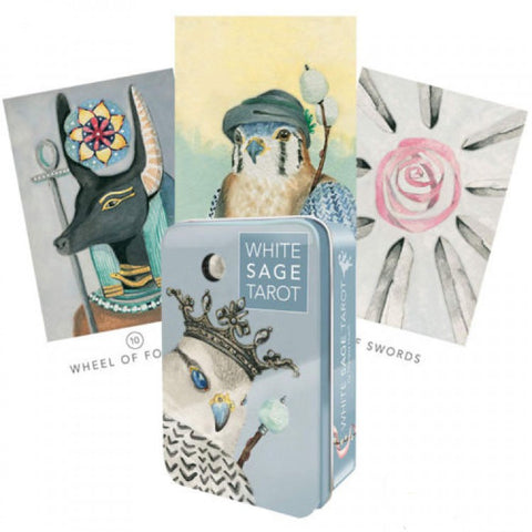 White Sage in a Tin Box Tarot cards US Games Systems