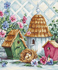 A nest in the garden SB2396 - Cross Stitch Kit - Hobby.lt 🇬🇧