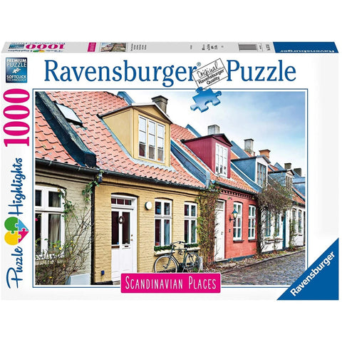 Aarhus, Denmark 1000 Piece Puzzle - Hobby.lt